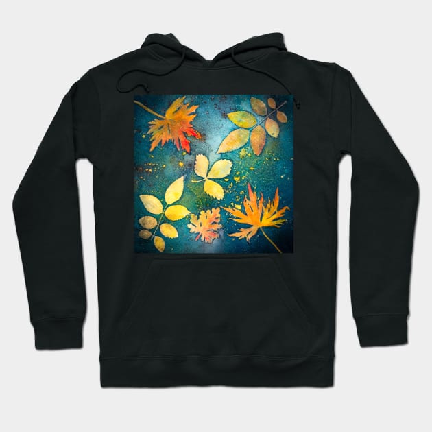 Botanical cyanotype 3 Hoodie by redwitchart